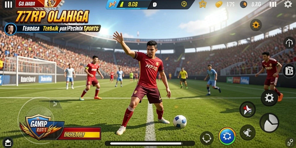 Tampilan gameplay seru dalam 77RP, seru dan kompetitif.
