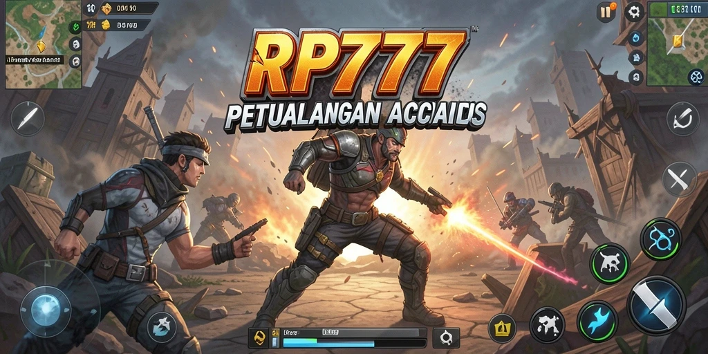 Tampilan gameplay RP777 yang mendebarkan dan penuh aksi.