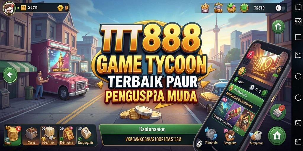 Tampilan gameplay Tycoon yang seru dan interaktif di TTT888.