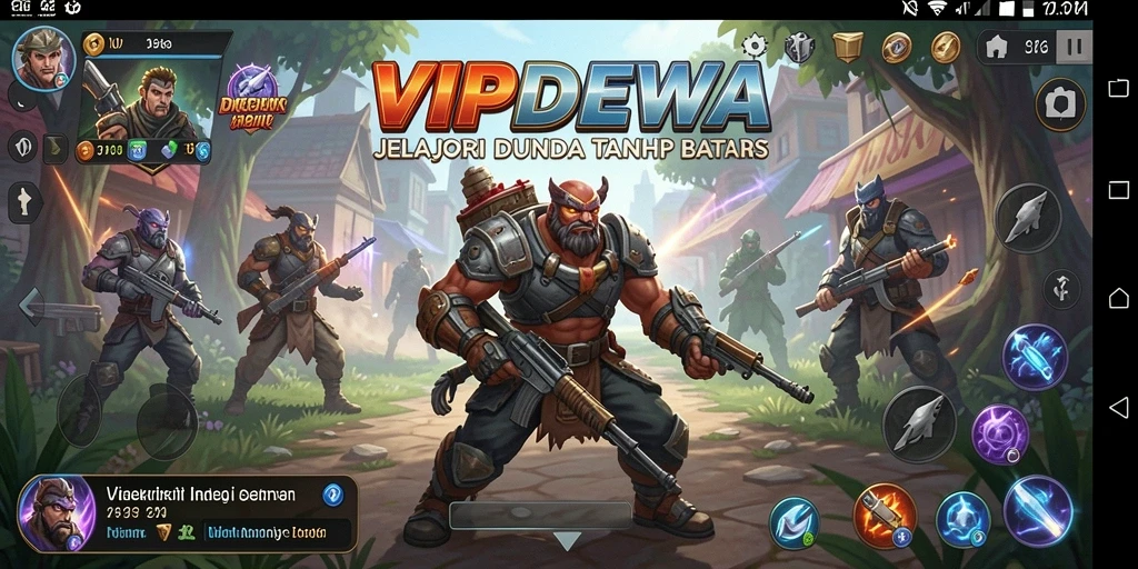 Gameplay Open World yang memukau dalam VIPDEWA.
